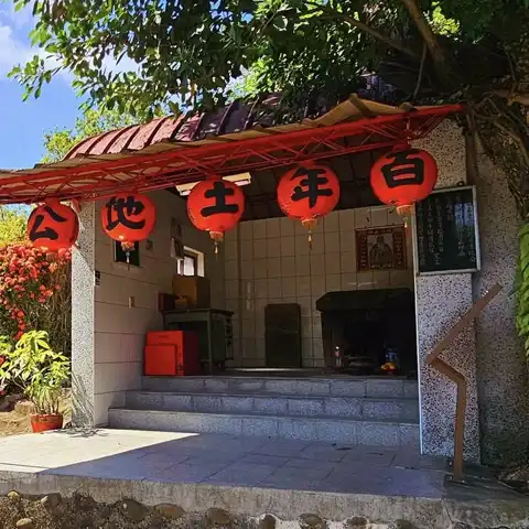 龜丹石造土地公廟